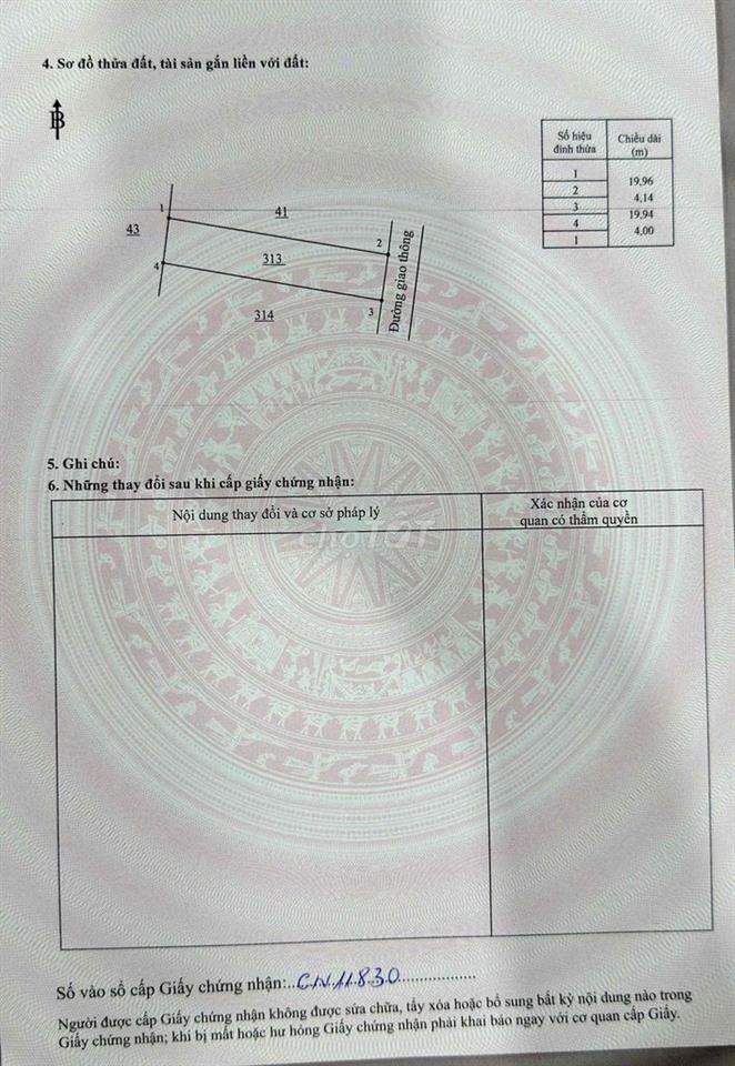 Chính chủ bán đất Nhơn Trạch, dự án Cầu Cát Lái