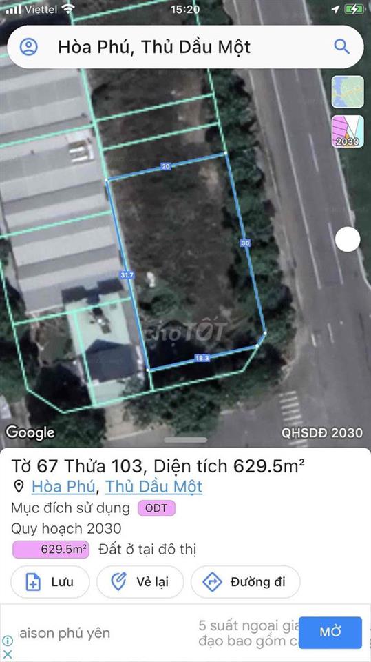 Cho thuê đất mặt tiền 200m² Hòa Lợi – rộng đẹp, đa mục đích