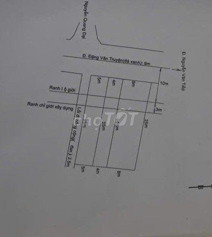 Mặt tiền nhựa Đặng Văn Truyện,P5