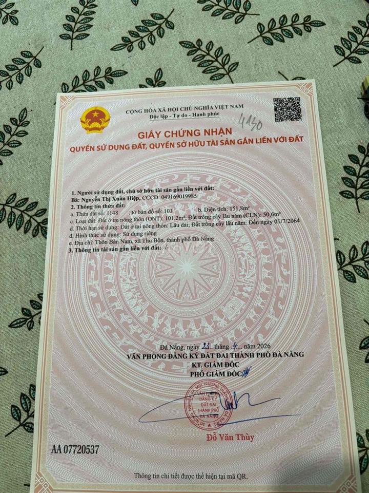 Đất ở tại Duy Châu