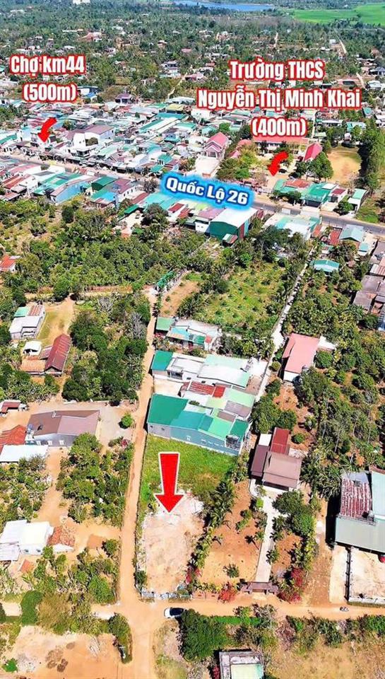 Đất full thổ cư 2 mặt tiền