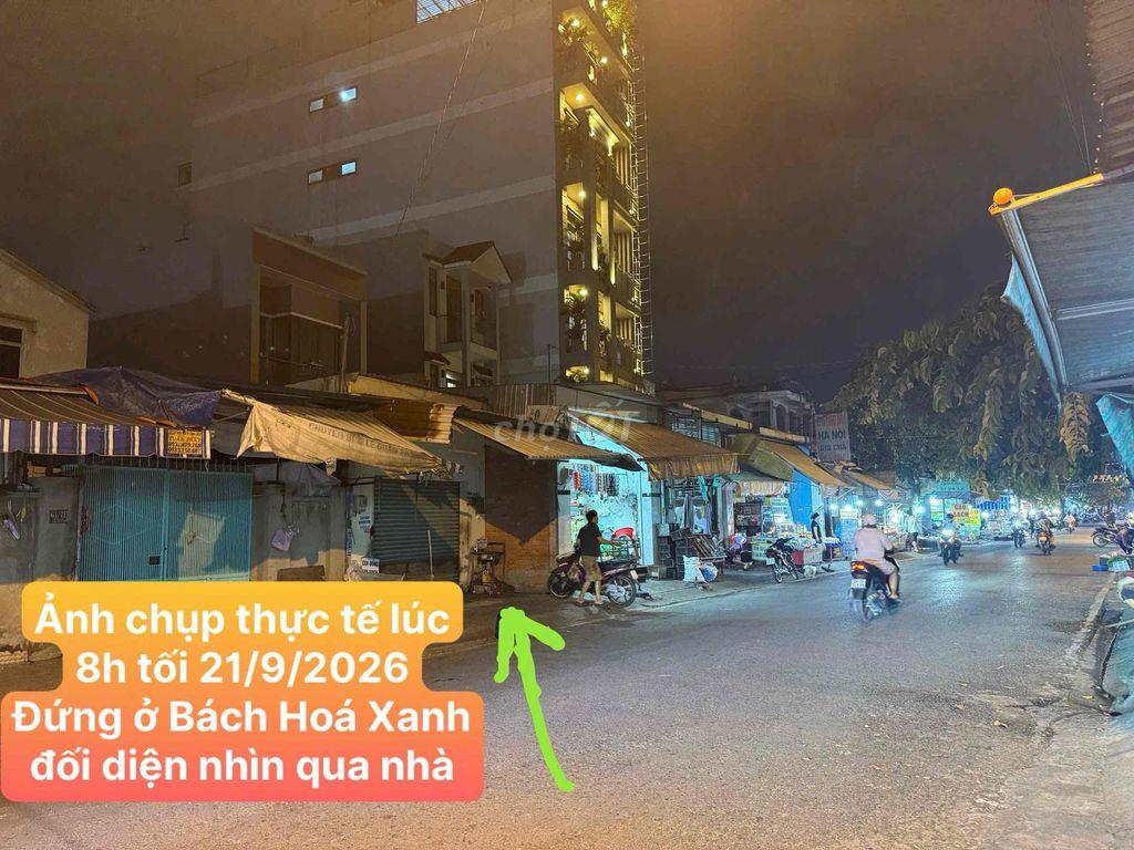Mặt tiền cho thuê nguyên căn khu vực sầm uất trung tâm chợ Cây Me