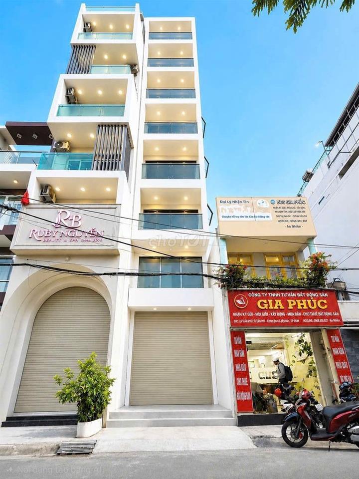 Cho thuê nhà 8 lầu khu cư xa ngân hang ,viwe song rất mát mẻ Quận 7