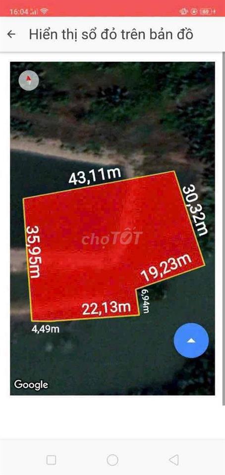 cần bán đất MT đường dự phóng