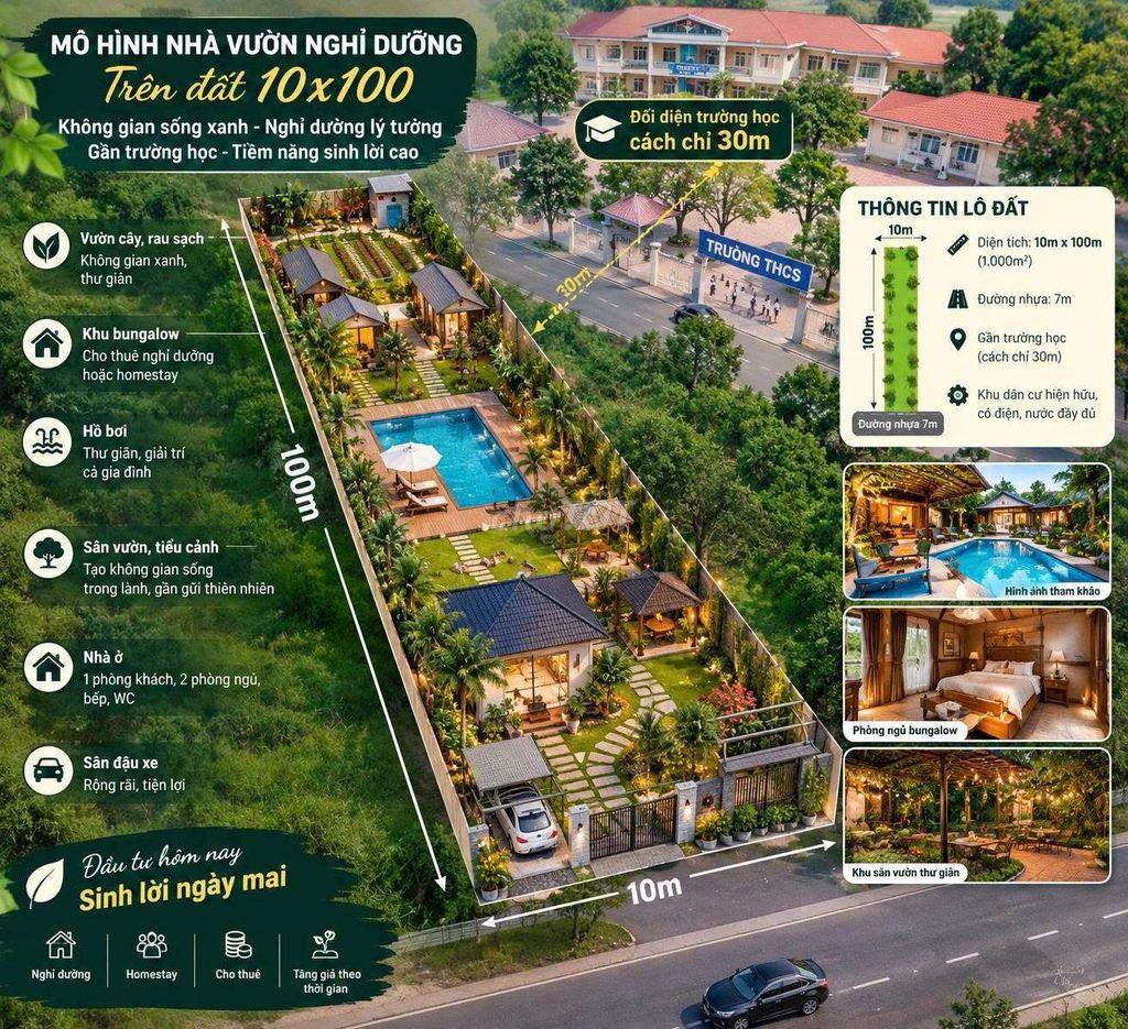 Đất vườn gần KCN Bàu Bàng. Sổ Riêng sát QL 13. Bán lỗ gấp gọi em xemsổ