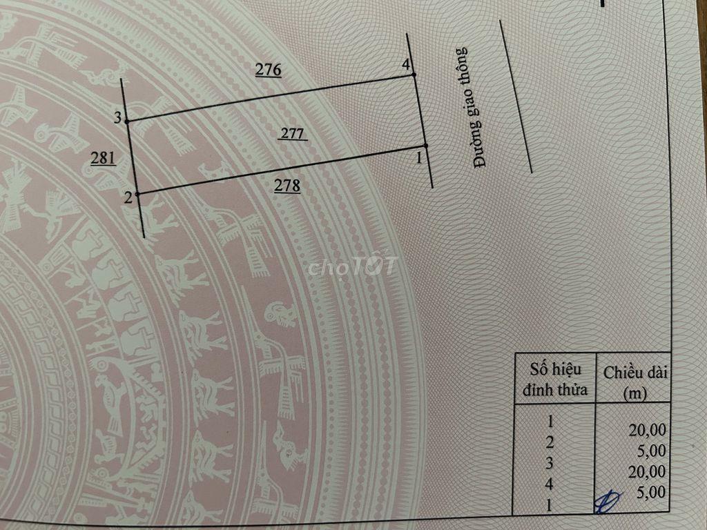 ĐẤT ĐẸP CẦN BÁN