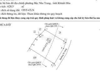 Bán nhà thôn Trung, phường Bắc Nha Trang, Khánh Hòa