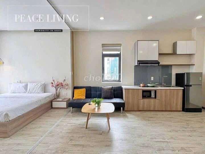 Căn Hộ 1 Phòng Ngủ Full Nội Thất Cao Cấp Ban Công 