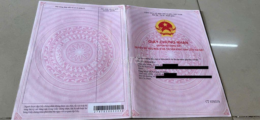 BÁN ĐẤT THỔ CƯ TAM THÔN HIỆP 114M2