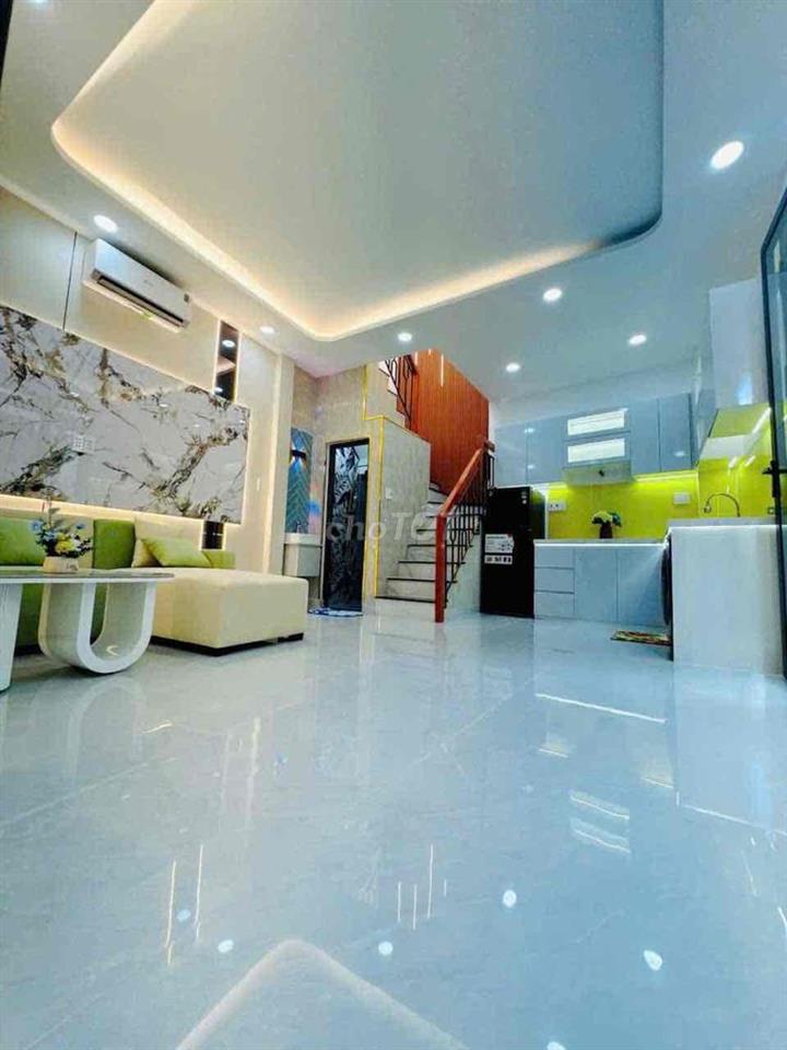 Nhà đẹp Hưng Phú quận 8 sổ hồng dọn vào ngay ngang gần 8 mét