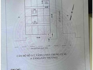 🏠 BÁN CĂN HỘ CHUNG CƯ 40 DUY TÂN – TÂN BÌNH | GIÁ CHỈ 1,5 TỶ 💰