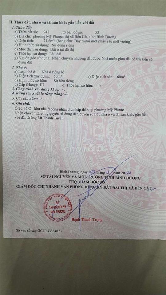 Bán nhà cấp 4