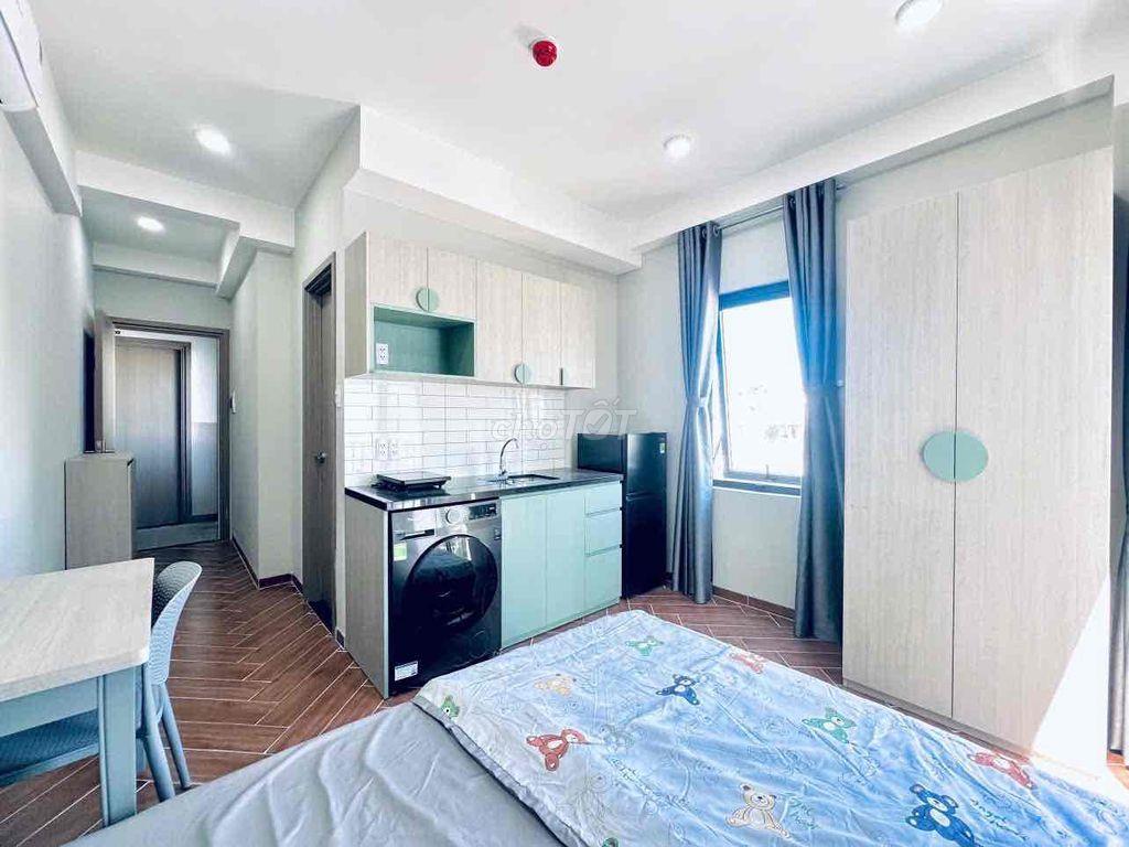 PHÒNG STUDIO BAN CÔNG FULL NỘI THẤT