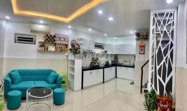 Cho thuê nhà nguyên căn cư xa PĐL, 4,2 x8m, 2 lầu, 2pn/2wc, giá 14tr