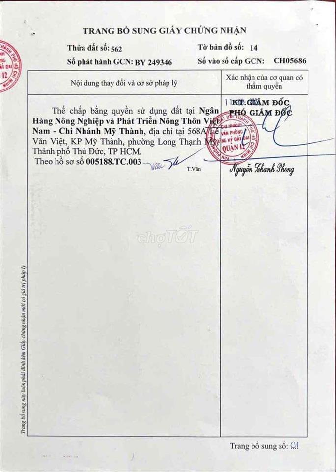 Bán Đất Sổ Đỏ Riêng Có Sẵn Nhà 5m Dài 25m