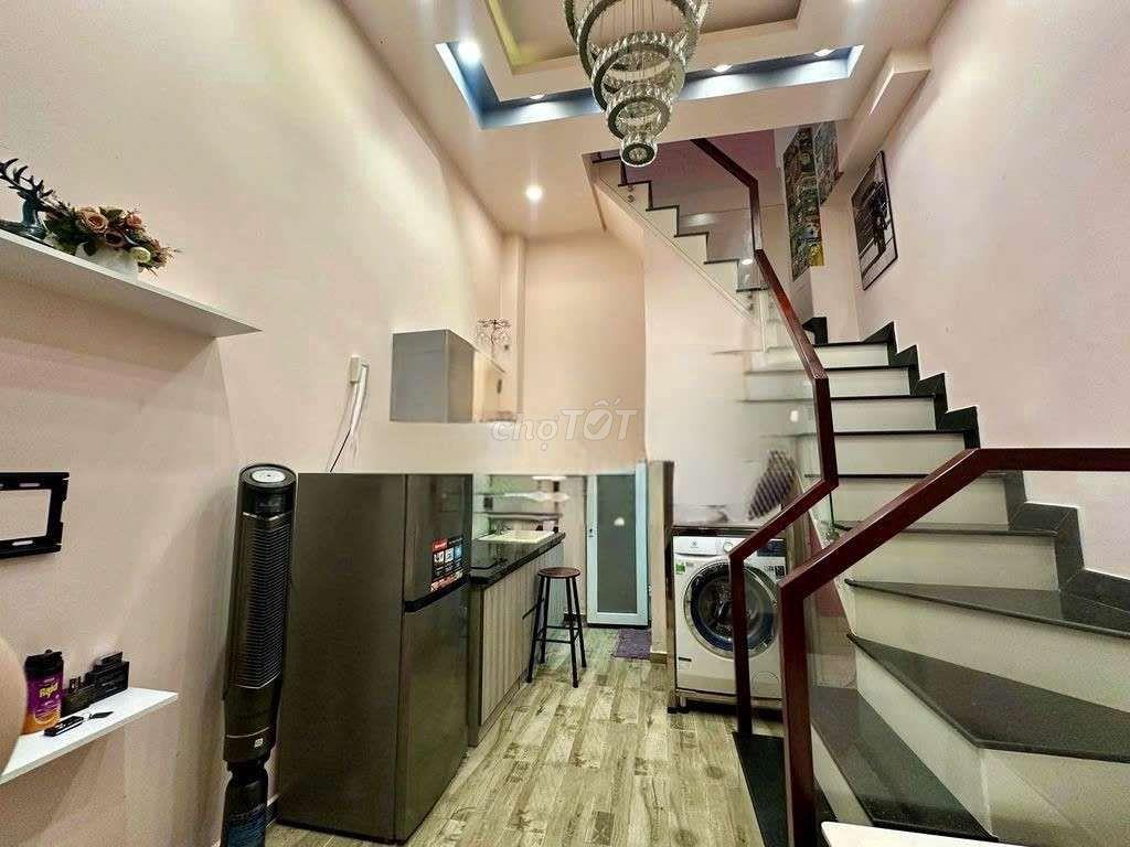 cho thuê nhà Trần Nguyên Đán Q1 2PN giá 13tr