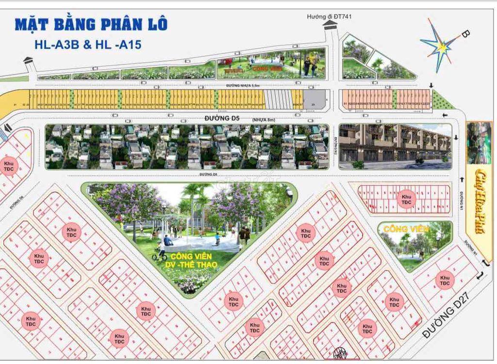 Bán Nhà Hai Mặt Tiền Kinh Doanh Ngay Trung Tâm Thành Phố Mới