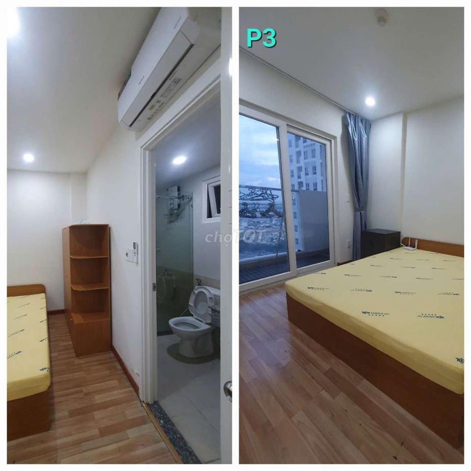 Cho thuê căn góc 3 phòng ngủ, 2wc, full nội thất cao cấp