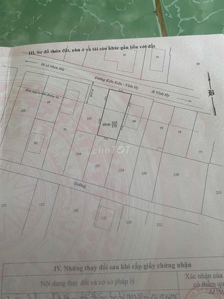 Đất mặt tiền, KDC hiện hữu, phủ hồng toàn bộ diện tích