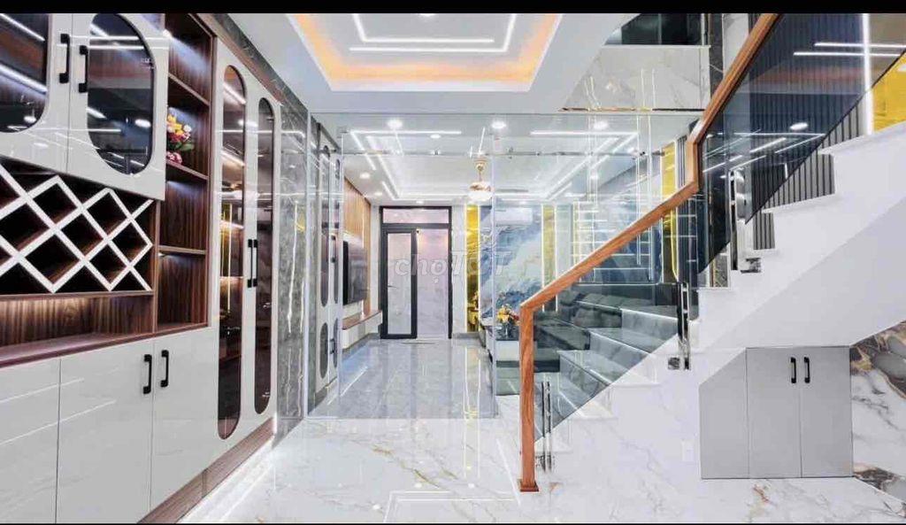 Khu vip Lê Văn Quới- Hxh- 5 Tầng- full nội thất. 7t5