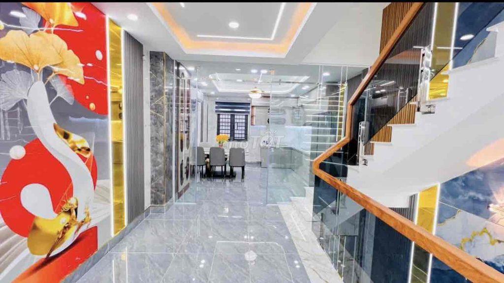 Khu vip Lê Văn Quới- Hxh- 5 Tầng- full nội thất. 7t5