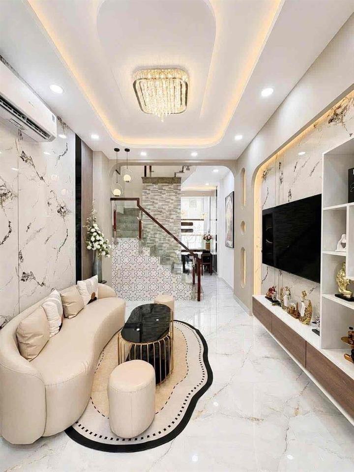 (BÌNH TÂN) NHÀ GẦN AEON TÂN PHÚ-4 TẦNG-HXH THÔNG - 60M2- GIÁ NHỈNH 5.x