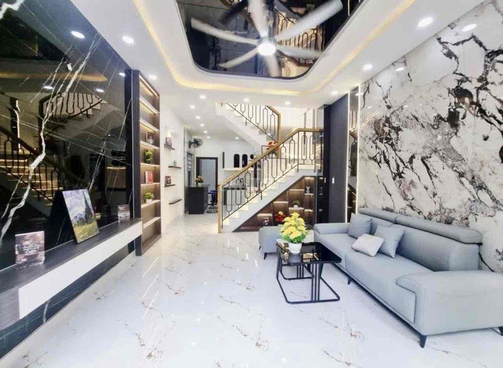 (BÌNH TÂN) MẶT TIỀN KD GẦN CHỢ GÒ XOÀI-3 TẦNG-60M2- GIÁ CHỈ 5 TỈ 8