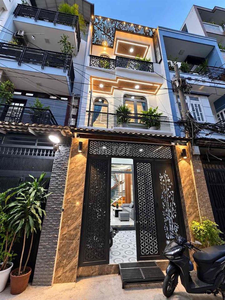 ( TÂN PHÚ) SIÊU PHẨM NHÀ ĐẸP GẦN CHỢ TÂN HƯƠNG-HXH - 4 TẦNG-56M2. NHỈN