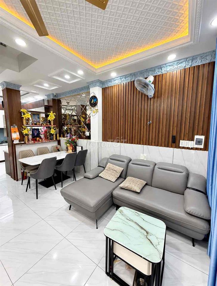 (BÌNH TÂN) NHÀ ĐẸP -4 TẦNG- 80M2-HXT ĐỔ CỬA- THÔNG 2 ĐẦU- CHỈ 5 Tỉ 2 (