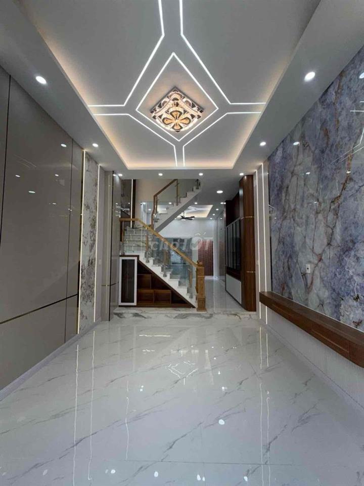 ( BÌNH TÂN) NHÀ ĐẸP CUỐI TÂN KỲ TÂN QUÝ 4 TẦNG - 60M2 - - HẺM XE HƠI 6
