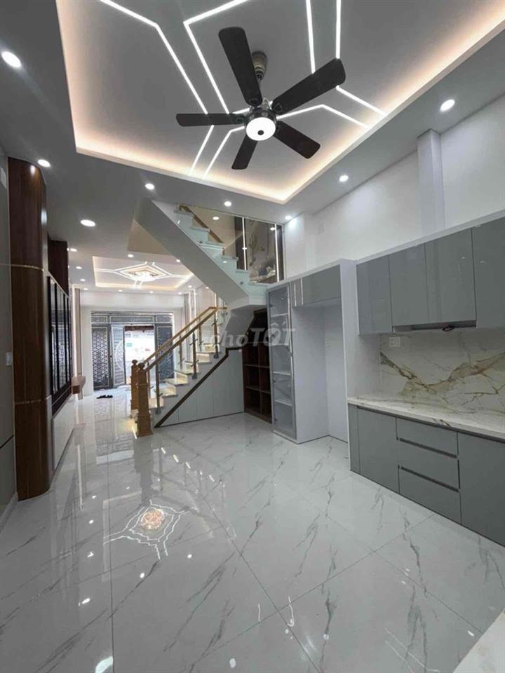 ( BÌNH TÂN) NHÀ ĐẸP CUỐI TÂN KỲ TÂN QUÝ 4 TẦNG - 60M2 - - HẺM XE HƠI 6