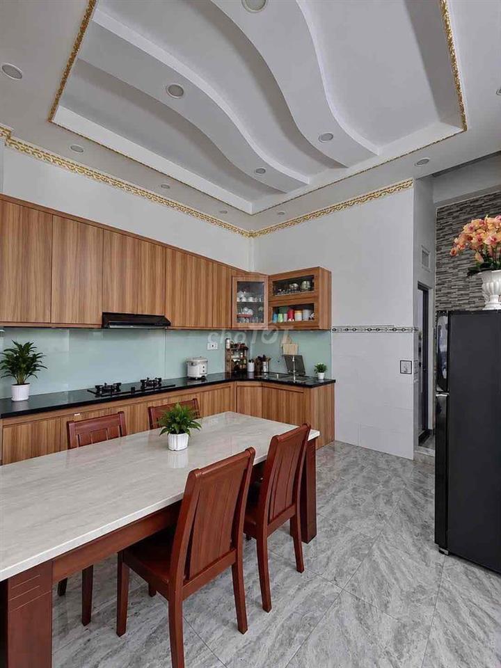 (BÌNH TÂN) 1 XẸT LÊ VĂN QUỚI - 4 TẦNG BTCT- HẺM XE HƠI 10M- 53M2 KO LỘ