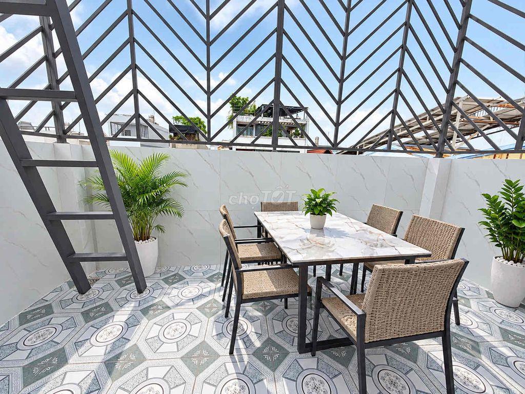 ( BÌNH TÂN )NHÀ MỚI ĐẸP 4 TẦNG  KHU VIP GÒ XOÀI - LÊ VĂN QUỚI -XE HƠI