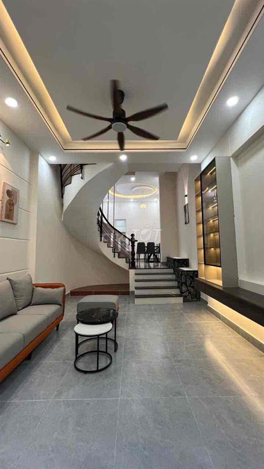( TÂN PHÚ)- NHÀ 2 TẦNG-HẺM XE HƠi-56M2-KO LỘ GIỚI- GIÁ NHỈNH 5 TỈ- 093
