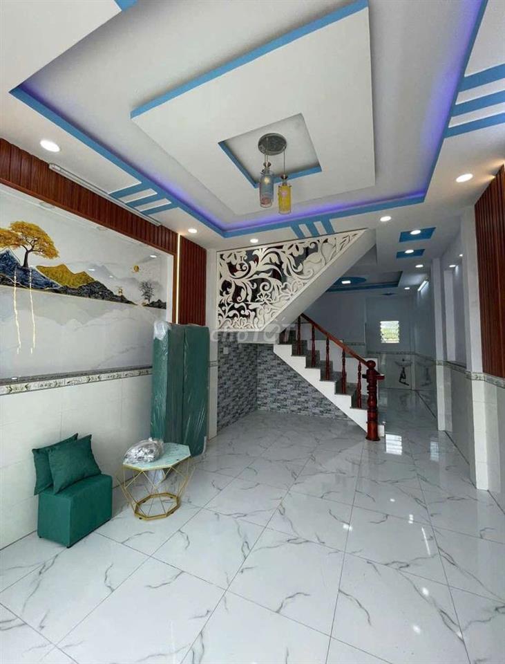 bán nhà hẻm thông 470tr có sổ ở Hóc Môn bao sang tên