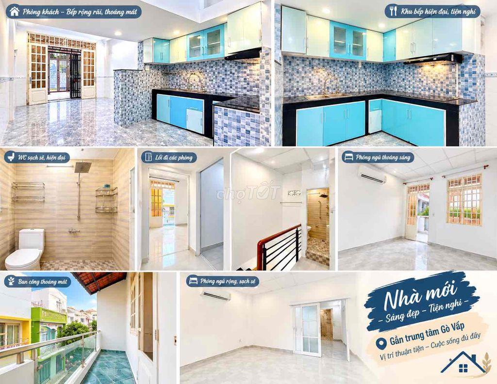 🏠 SIÊU PHẨM NHÀ MỚI – HƯỚNG ĐÔNG | GẦN TRUNG TÂM GÒ VẤP ✨ HÀNG MỚI LÊn