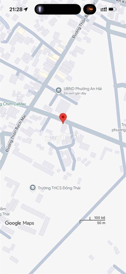 cho thuê nhà mặt đường bạch mai, cách phường an hải và chợ bạch mai