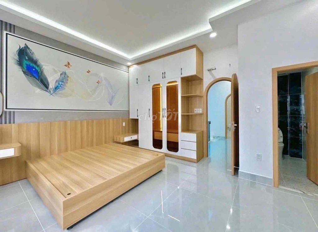 Nhà Đẹp Ở Ngay - Ngang Khủng 5x14 - Hẻm Xe Hơi Thông - Giá Nhỉnh 6 Tỷ