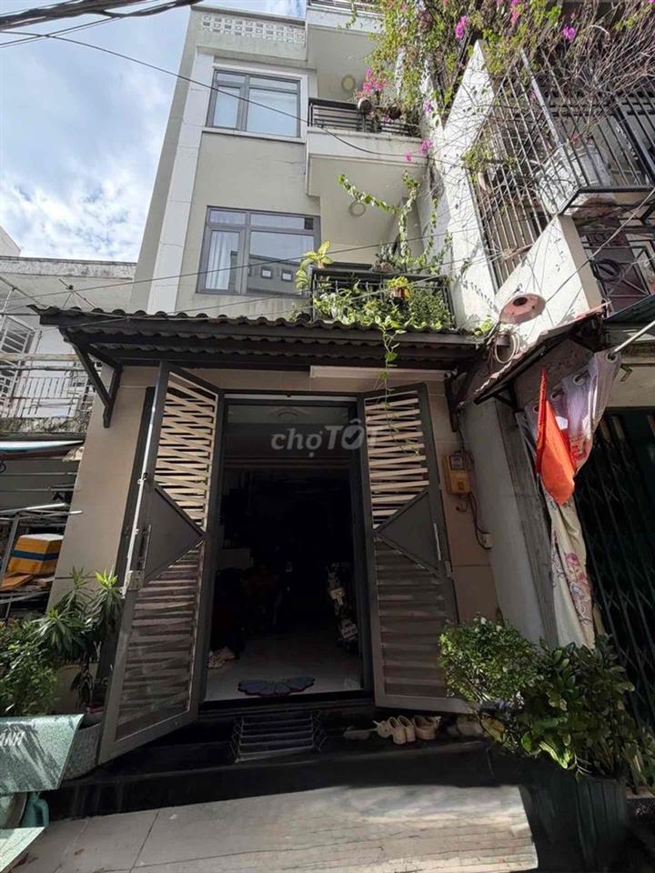 Nhà Mới 4 Tầng Có Sân Thượng Lê Văn Quới Giá 4,2 Tỷ Hẻm 4m
