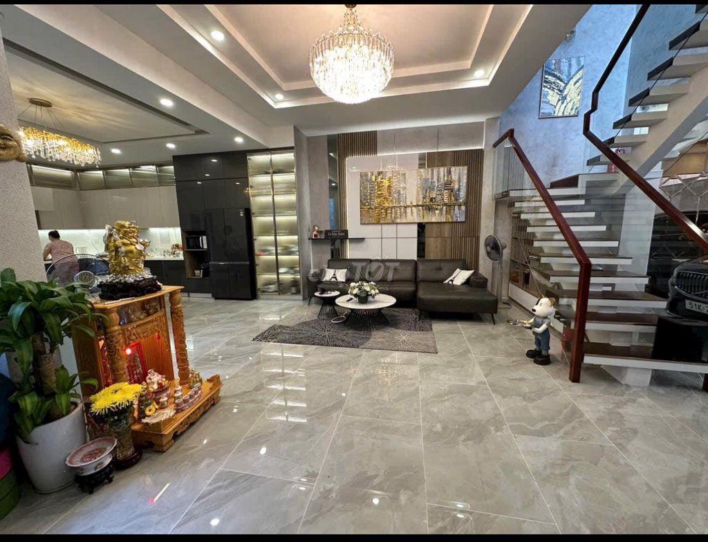 SIÊU PHẨM BIỆT THỰ MINI NGUYỄN VĂN LƯỢNG HẺM THÔNG 70 M SHR NHỈNH 6Đ