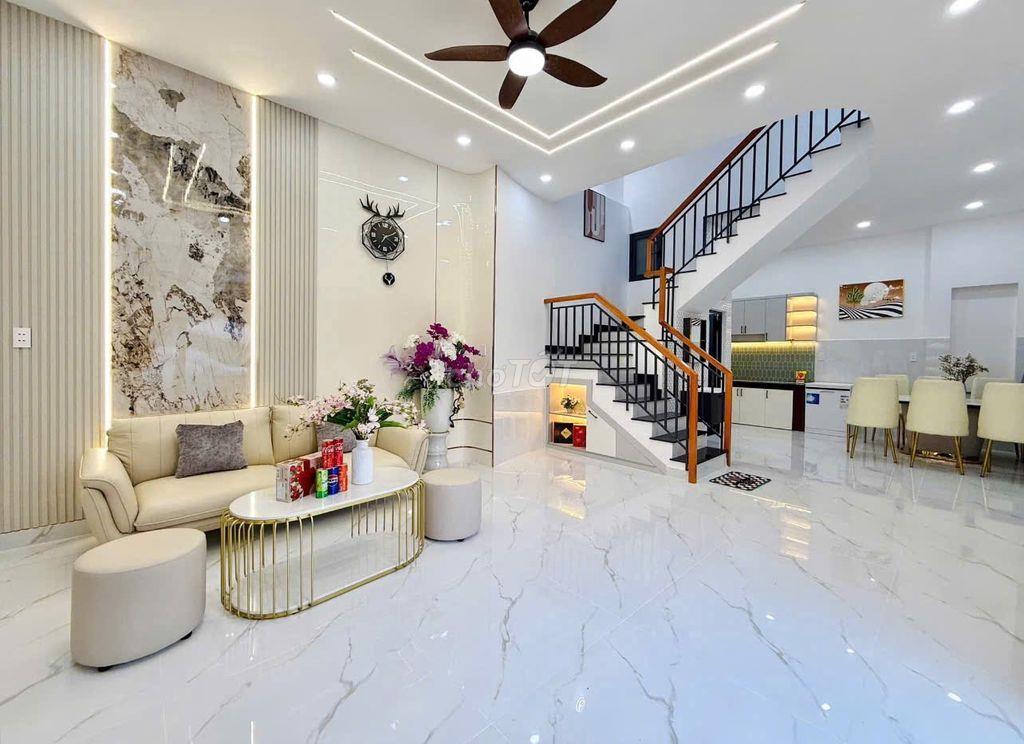NHÀ ĐẸP LÊ ĐỨC THỌ P GÒ VẤP 67M HẺM XE HỞI ĐẬU CỬA HẺM THÔNG SỔ RIÊNG