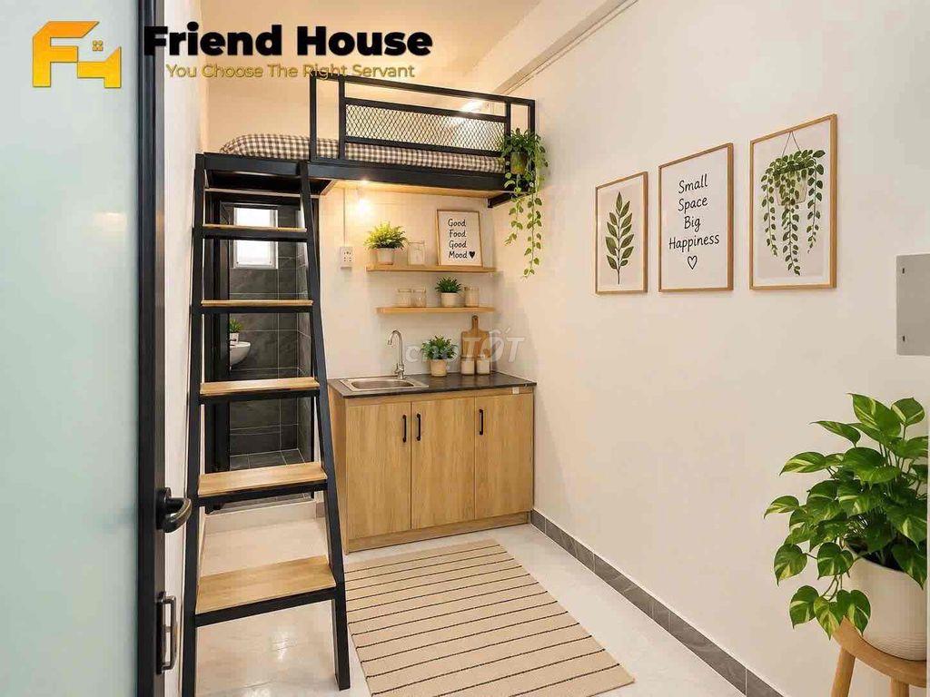 CHO THUÊ PHÒNG CÓ MÁY LẠNH CÓ GÁC - GẦN CHỢ