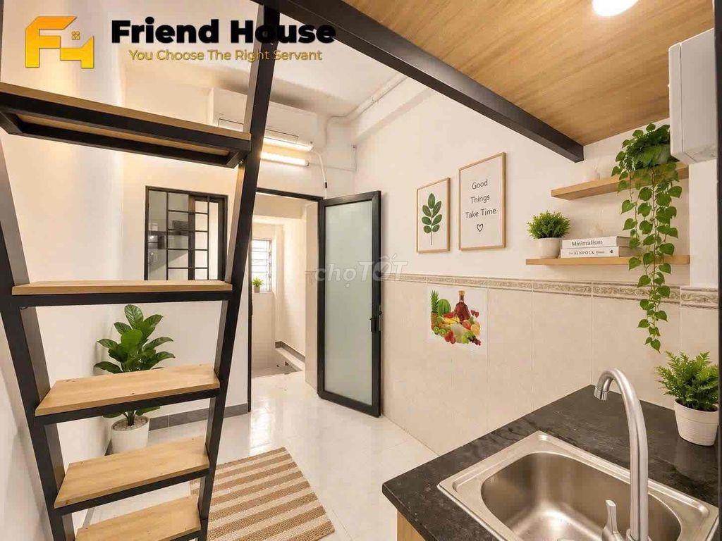 CHO THUÊ PHÒNG CÓ MÁY LẠNH CÓ GÁC - GẦN CHỢ