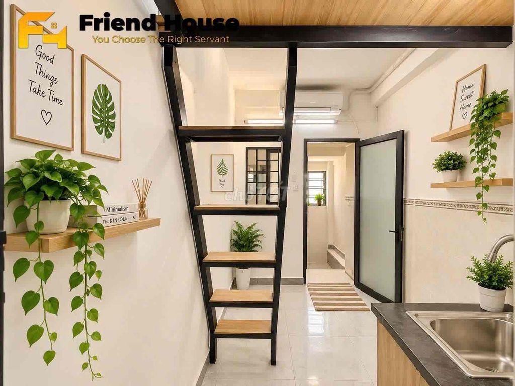 CHO THUÊ PHÒNG CÓ MÁY LẠNH CÓ GÁC - GẦN CHỢ