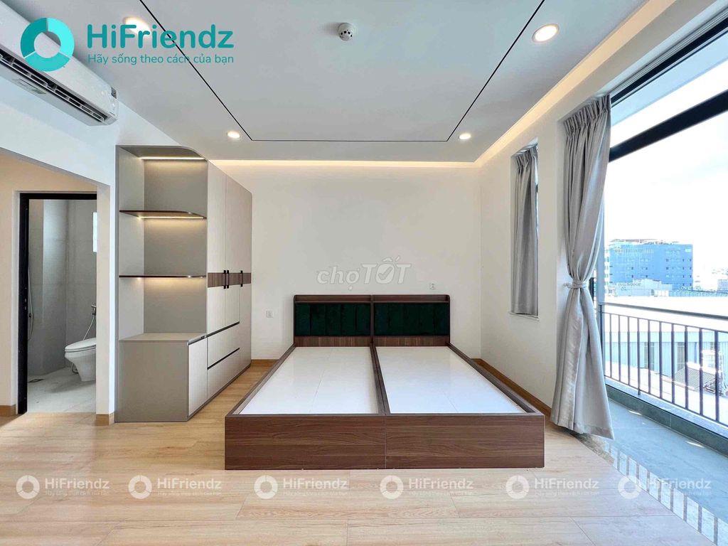CHO THUÊ PHÒNG 40M2 CÓ BAN CÔNG TÁCH BẾP