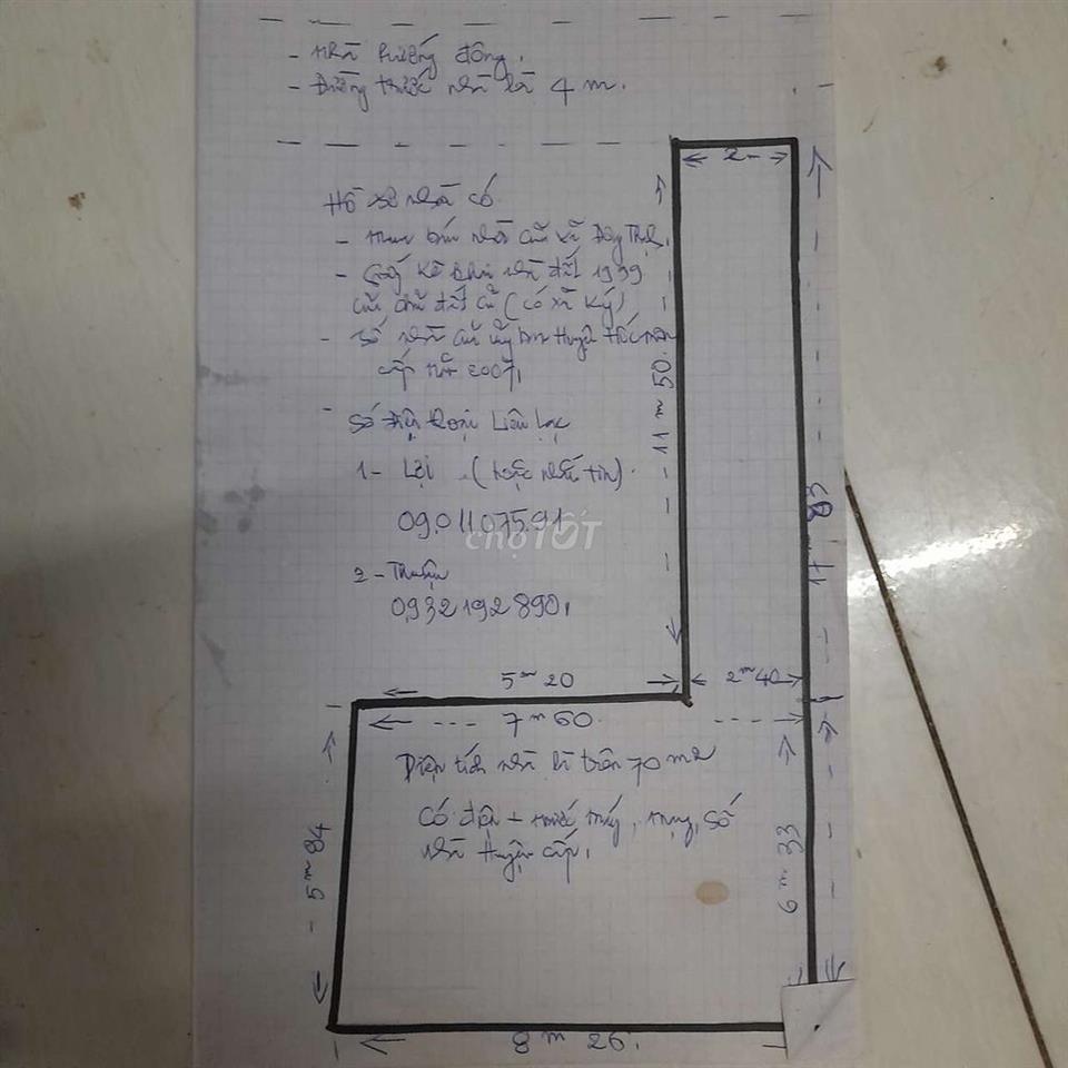 Nhà Cấp 4 cần bán 
