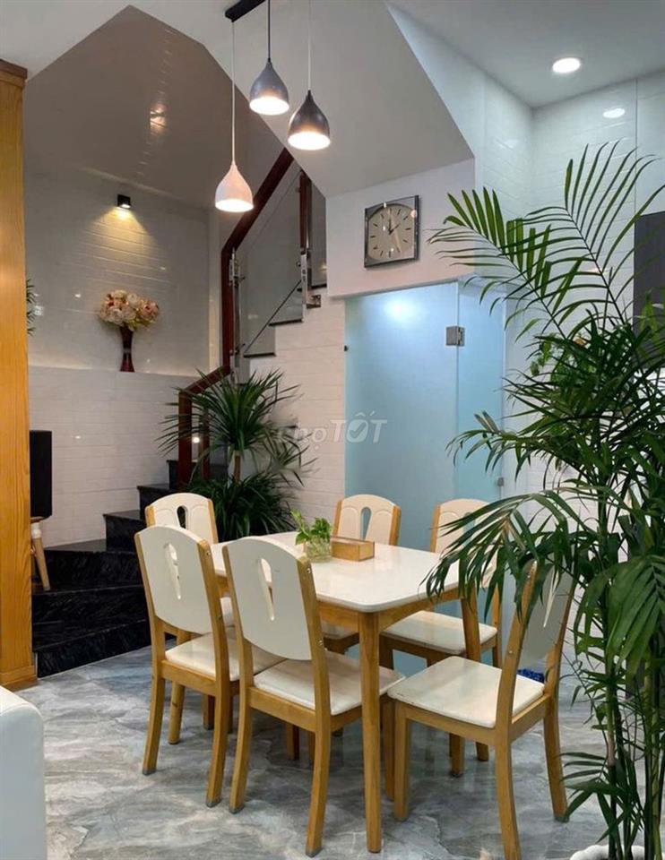 Cho thuê nhà hẻm xe hơi Trường Chinh - Ngang 6 mét - Full nội thất