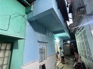 Cho thuê nhà hẻm 1 lầu 8x5m vuông, 2 phòng ngủ 2wc, tân chánh hiệp q12