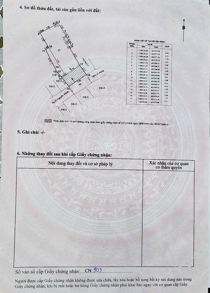 NHÀ TRUNG TÂM QUẬN 4,  TIỀM NĂNG MẶT TIỀN ĐƯỜNG 12M – NGUYỄN KHOÁI