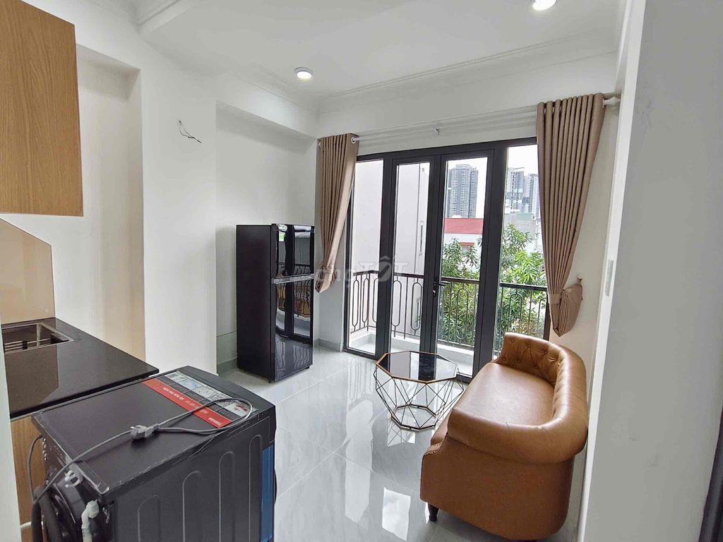 Căn Hộ 1PN - Ban Công 2 mặt - full nội thất cao cấp